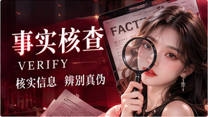 信息辨真栏目视觉