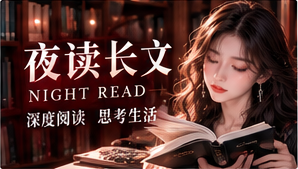 夜读慢谈栏目视觉